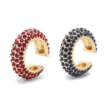 Load image into Gallery viewer, 2019 New Fashion Pearl Ear Cuff Bohemia Stackable C Shaped CZ Rhinestone Small Earcuffs Clip Earrings for Women Wedding Jewelry
